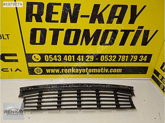 622543518R RENAULT SCENİC 3 ÖN TAMPON ORTA IZGARA ORJ RENKAY OTO