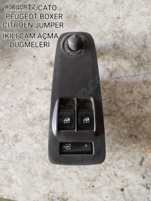 FİAT DUCATO BOXER JUMPER ORJİNAL İKİLİ CAM AÇMA DÜĞMESİ