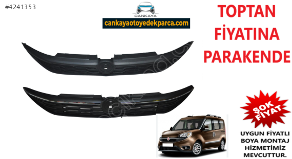 FİAT DOBLO 4 2015ÖN PANJUR KROM CİTALI VEYA SİYAH SIFIR  7356186