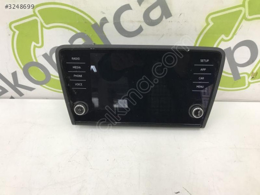 SKODA OCTAVİA 2015 2019 EKRAN SÖKME 5E0919605N