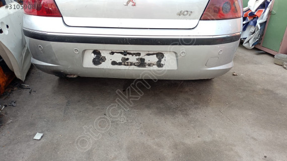 peugeot 407 arka tampon