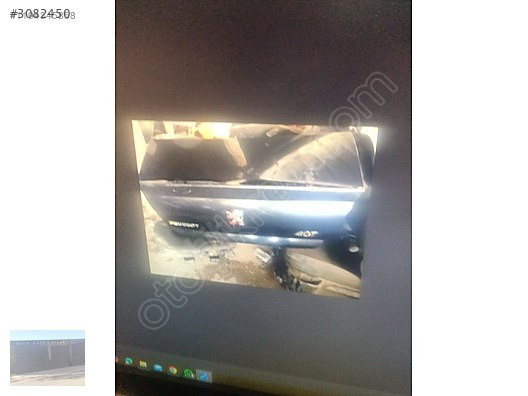 Peugeot 407 bagaj kapağı