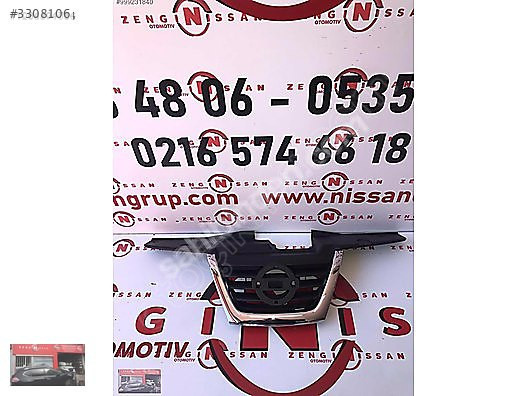 Nissan Juke 2010-2014 Ön Panjur Orjinal Çıkma Yedek Parça
