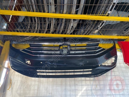 Orjinal Hatasız Çıkma Passat B8.5 Dolu Ön Tampon - Volkswagen