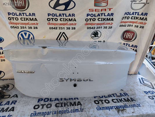 Renault klio sembol joy bagaj kapağı orjinal beyaz ğöçük hasarlı