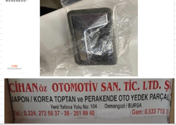 MAZDA 626 iç açma kapı kolu 1988-1991 sağ-sol -ADET FİYATI