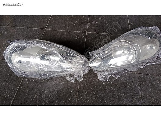Fiat Grande Punto makyajlı mor söket orijinal sağ sol far takım