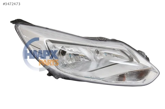 Ön Sağ Far | Ford Focus 2012-2014 Beyaz Zemin
