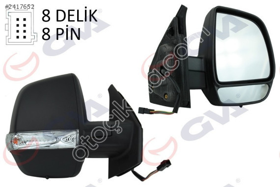 DOBLO DIŞ AYNA ELETRIKLI SAĞ ÇİFT CAM 2010-> 735497871
