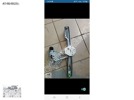 Renault clio sağ arka cam kriko