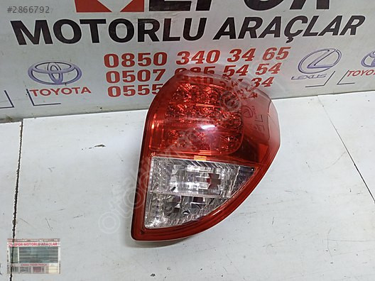 TOYOTA RAV4 SAĞ STOP ÇIKMA ORİJİNAL PARÇA 2008