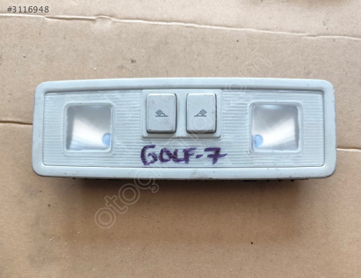 GOLF 7 TAVAN LAMBASI ORJİNAL ÇIKMA PARÇA