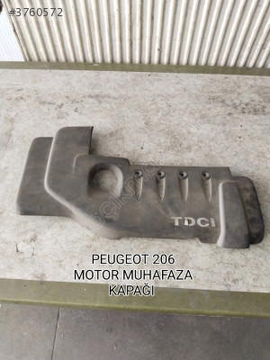PEUGEOT 206 ÇIKMA ORJİNAL MOTOR MUHAFAZA KAPAĞI