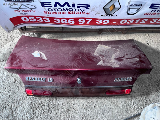 RENAULT R19 ARKA BAGAJ KAPAĞI KOMPLE