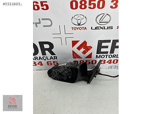 TOYOTA YARİS SOL AYNA ORJİNAL ÇIKMA YEDEK PARÇA 12-19