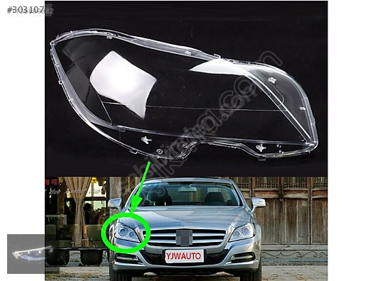 MERCEDES CLS W218 SAĞ FAR CAMI SIFIR 2010-2015 UYUMLU