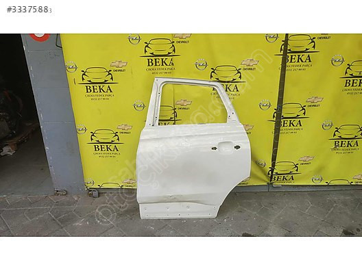 OPEL CROSLAND SOL ARKA KAPI BEYAZ ÇIKMA ORJİNAL YEDEK PARÇA