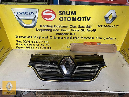 2017 Renault Symbol Çıkma Orjinal Ön Panjur ve Parçaları
