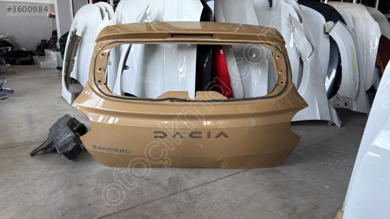 Dacia stepway bagaj kapağı