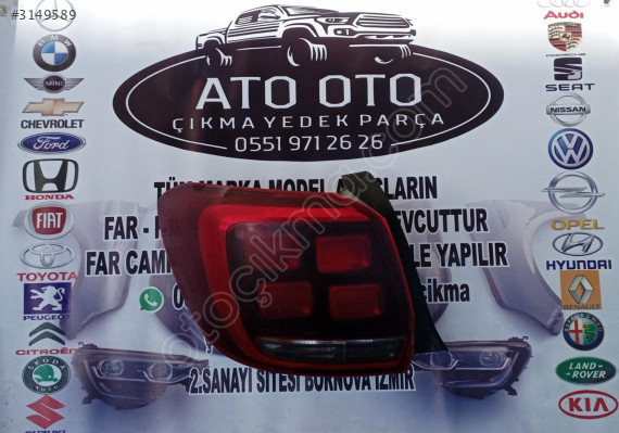 RENAULT SYMBOL ORJİNAL ÇIKMA SOL STOP