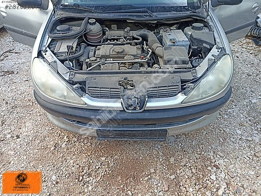 PEUGEOT 206 1.4 B ORJINAL ÇIKMA KOMPLE MOTOR 