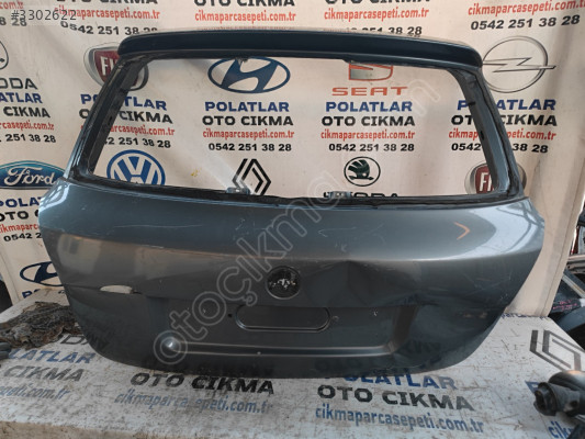 Skoda Fabia bagaj kapağı orjinal göçük hasarlı füme 2009-2012