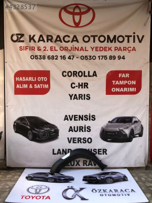 2020-2025 TOYOTA HELUX ÇIKMA ORİJİNAL SOL ÖN ÇAMURLUK DODİĞİ