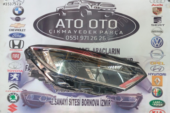 VOLKSWAGEN PASSAT B8 ORJİNAL ÇIKMA SAĞ FAR