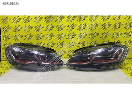 VOLKSWAGEN GOLF 7.5 GTI SAĞ-SOL FAR TAKIMI DOLU VAZİYETTE