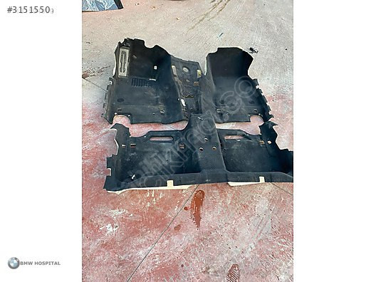 G30 M SİYAH TABAN HALISI ÖN ARKA