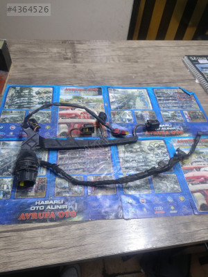 Fiesta 1.4 dizel dv4 motor enjektör ve ısıtma bujisi tesisatı