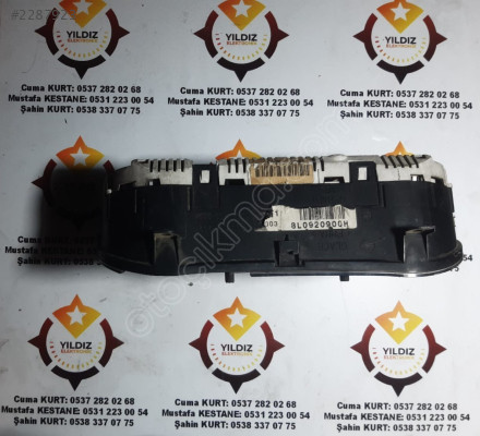 AUDI A3 CIKMA GOSTERGE SAATI 8L0920900H