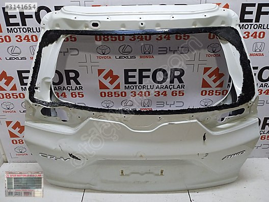 HONDA CR-V BAGAJ KAPAĞI ÇIKMA ORİJİNAL PARÇA 2017