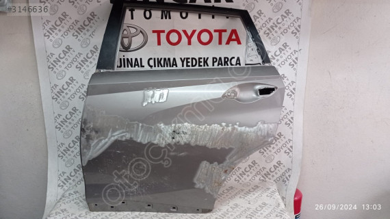 HYUNDAİ BAYON 2020 2024 SOL ARKA KAPI ÇIKMA ORJİNAL
