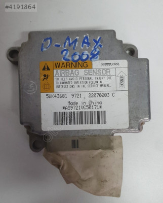 isuzu d-max 2008 çıkma orjinal airbag beyni (son fiyat)
