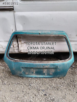 TOYOTA STARLET ÇIKMA ORJİNAL BAGAJ KAPAĞI