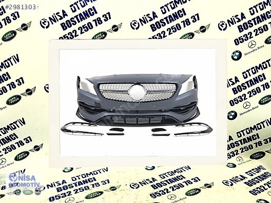 MERCEDES CLA 45 W117 KASA GÖRÜNÜM ÖN TAMPON &amp; PANJUR 2013-201