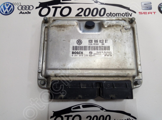 038906012BT SEAT LEON TOLEDO 1.9 TDI AHF MOTOR BEYNİ ÇIKMA