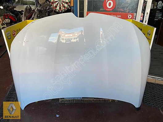 RENAULT MEGAN 4 MOTOR KAPUTU ORJİNAL ÇIKMA BEYAZ YEDEK PARÇA