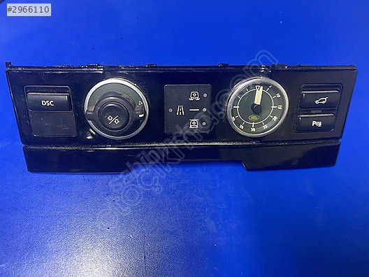 RANGE ROVER VOGUE L322 ORTA KONSOL SAAT+DSC KONTROL PANELİ