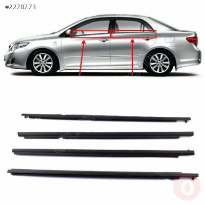 2007-2012 Toyota Corolla Takım Dış Cam Sıyırıcı Fitil Sıfır