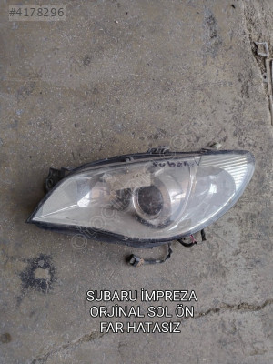 SUBARU İMPREZA ORJİNAL HATASIZ SOL ÖN FAR 2006-2007