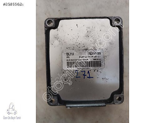 Opel Zafira Corsa Astra Motor Beyni DLYU 09364499 - HSFI-2.1
