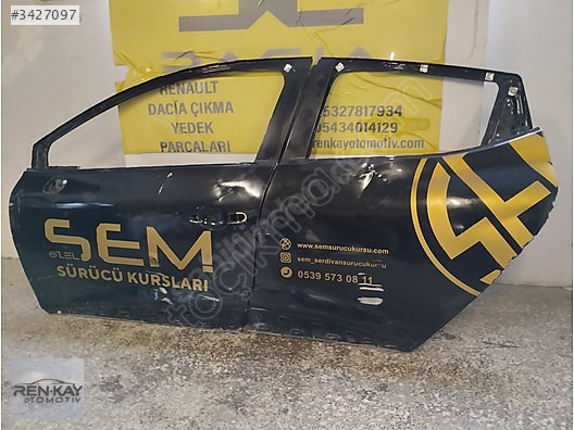RENAULT CLİO 4 SOL ÖN & ARKA KAPI ORJ ÇIKMA RENKAY OTO KOCAELİ