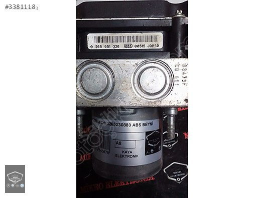 PEUGEOT 3008 5008 ABS Beyni 0265951326 0265230883
