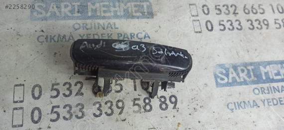 ÇIKMA AUDİ A3 SOL ARKA DIŞ KAPI KOLU