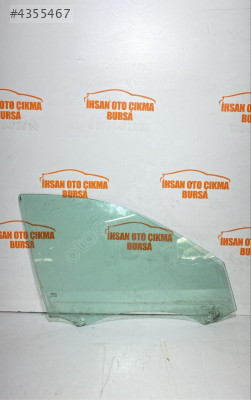 Renault Laguna 2 Sağ Ön Kapı Camı Orjinal Sökme