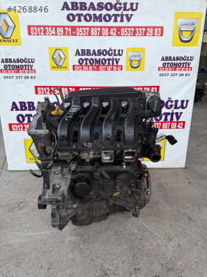 Megane 2,Scenic 2,Fluence K4M 1.6 16v çıkma motor