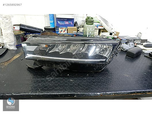 SKODA OCTAVİA FULL LED SOL FAR ÇIKMA ORJİNAL