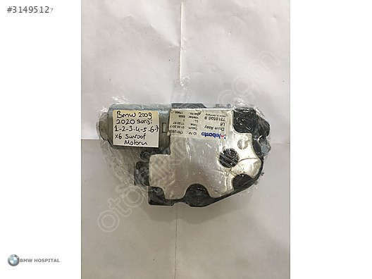 BMW 1-2-3-4-5-6-7-X6 SUNROOF MOTORU ( 2009- 2020 )